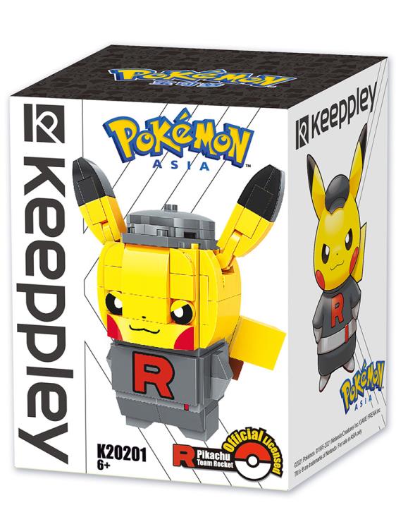 Pokemon Team Rocket Pikachu Qman Building Blocks Toy Set Gallery Image 5