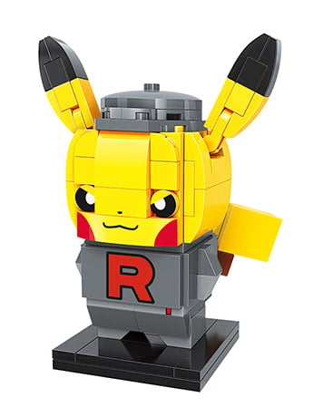 Pokemon Team Rocket Pikachu Qman Building Blocks Toy Set Gallery Image 2