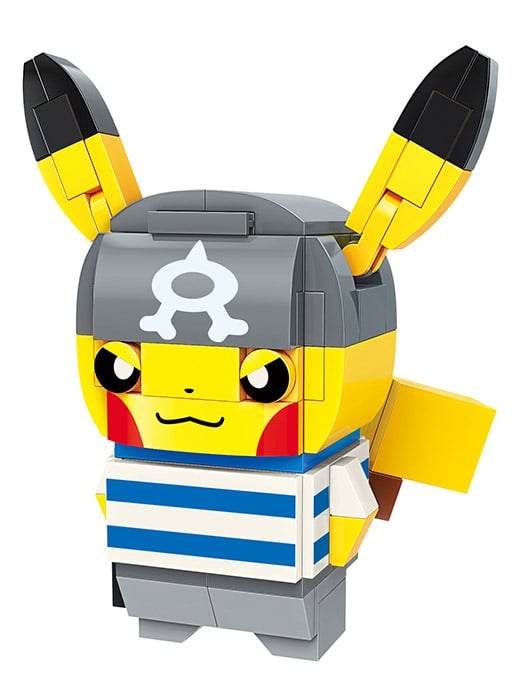 Pokemon Team Aqua Pikachu Qman Building Blocks Toy Set Gallery Image 4