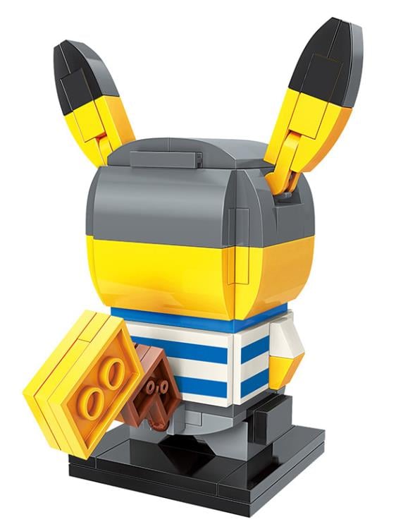 Pokemon Team Aqua Pikachu Qman Building Blocks Toy Set Gallery Image 3