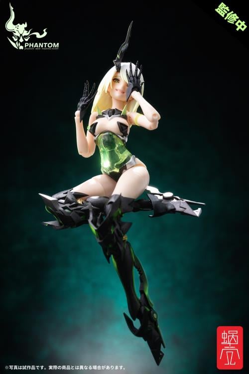 "Genki Kikaku" Phantom-001 Hotaru Reverse Change 1/12 Scale Exclusive Complete Model Action Figure Set Gallery Image 6