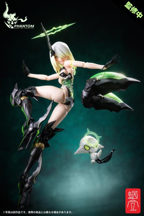 "Genki Kikaku" Phantom-001 Hotaru Reverse Change 1/12 Scale Exclusive Complete Model Action Figure Set Gallery Image 7