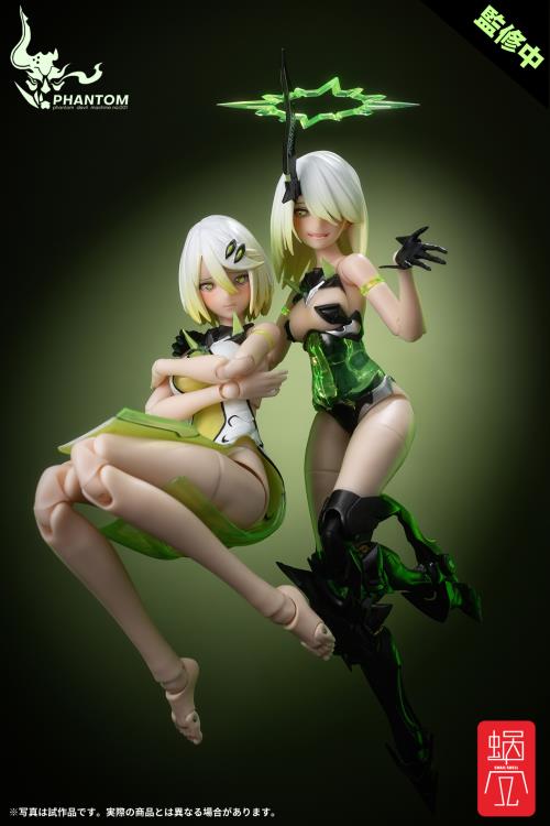 "Genki Kikaku" Phantom-001 Hotaru Reverse Change 1/12 Scale Exclusive Complete Model Action Figure Set Gallery Image 3