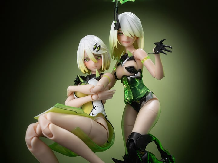 "Genki Kikaku" Phantom-001 Hotaru Reverse Change 1/12 Scale Exclusive Complete Model Action Figure Set Gallery Image 1