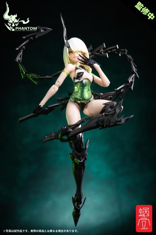 "Genki Kikaku" Phantom-001 Hotaru Reverse Change 1/12 Scale Exclusive Complete Model Action Figure Set Gallery Image 9