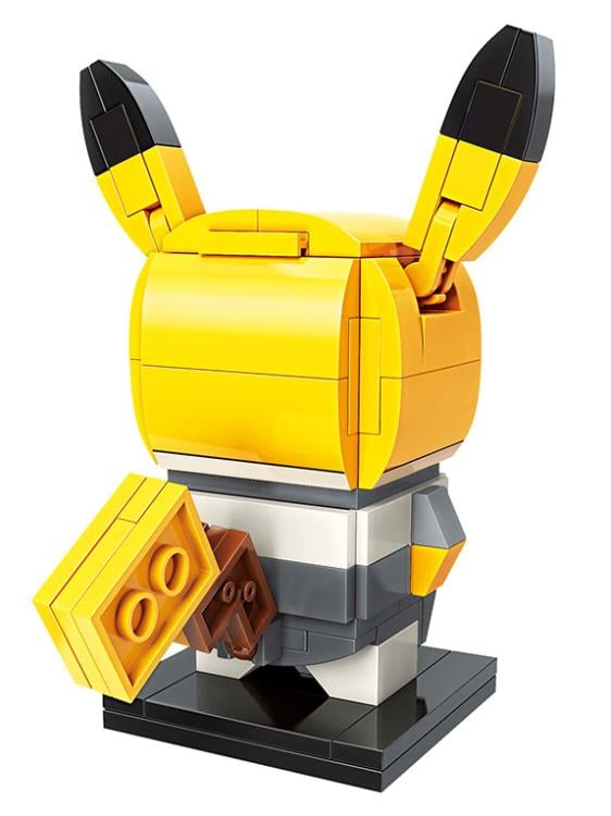 Pokemon Team Galactic Pikachu Qman Building Blocks Toy Set Gallery Image 3