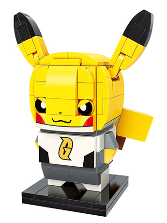 Pokemon Team Galactic Pikachu Qman Building Blocks Toy Set Gallery Image 2