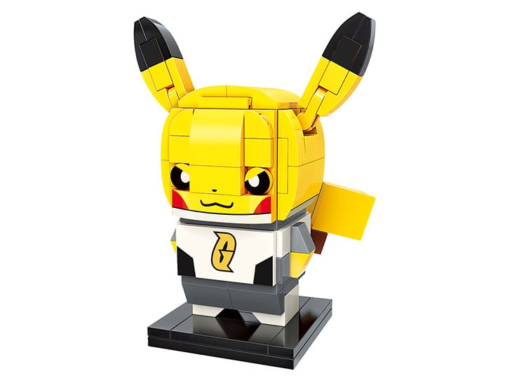 Pokemon Team Galactic Pikachu Qman Building Blocks Toy Set Gallery Image 1