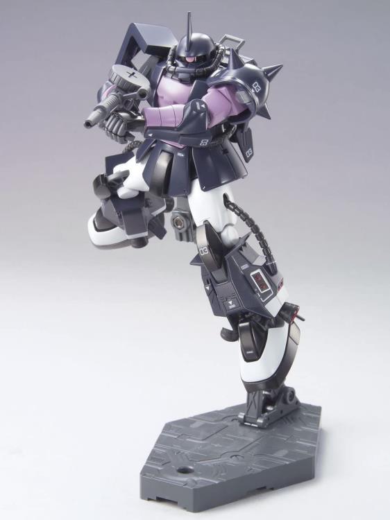 Mobile Suit Gundam HGUC MS-06R-1A Zaku II Black Tri-Stars 1/144 Scale Model Kit Gallery Image 3