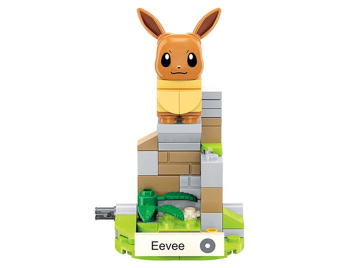 Pokemon Eevee Mini Qman Building Blocks Toy Set Gallery Image 1