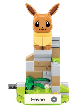 Pokemon Eevee Mini Qman Building Blocks Toy Set Gallery Image 2