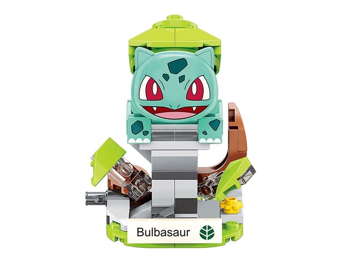 Pokemon Bulbasaur Mini Qman Building Blocks Toy Set Gallery Image 1
