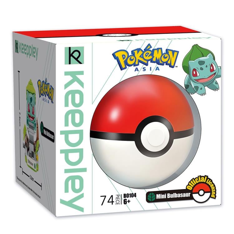 Pokemon Bulbasaur Mini Qman Building Blocks Toy Set Gallery Image 3
