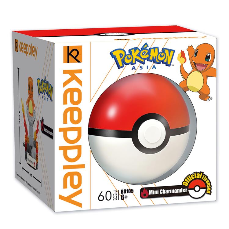 Pokemon Charmander Mini Qman Building Blocks Toy Set Gallery Image 3