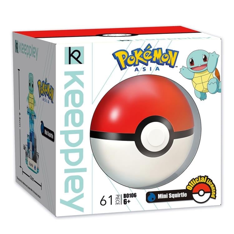 Pokemon Squirtle Mini Qman Building Blocks Toy Set Gallery Image 3