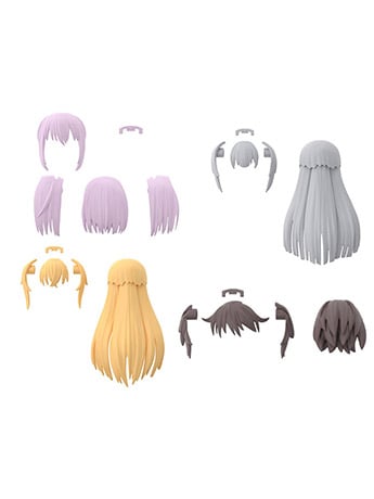 30 Minutes Sisters Option Hair Style Parts Vol. 4 Set of 4 Accessory Kits Gallery Image 2