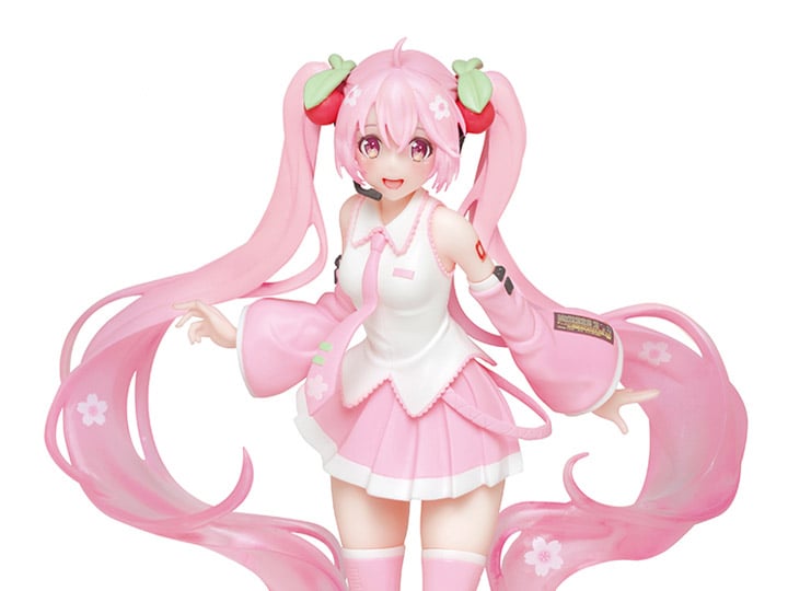 Vocaloid Sakura Miku (Newly Written Illustration Ver.) Prize Figure Gallery Image 1