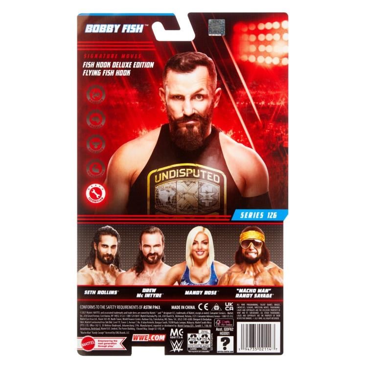 WWE Basic Series 126 Bobby Fish Figure Gallery Image 7