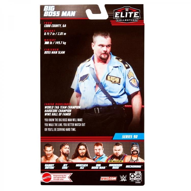 WWE Elite Collection Series 90 Big Boss Man Gallery Image 8