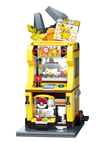 Pokemon Pikachu Claw Game Shop Qman Building Blocks Toy Set Gallery Image 2