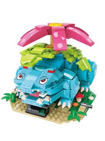 Pokemon Venusaur Qman Building Blocks Toy Set Gallery Image 2
