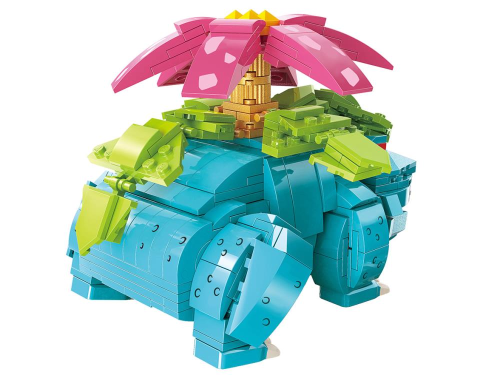 Pokemon Venusaur Qman Building Blocks Toy Set Gallery Image 4