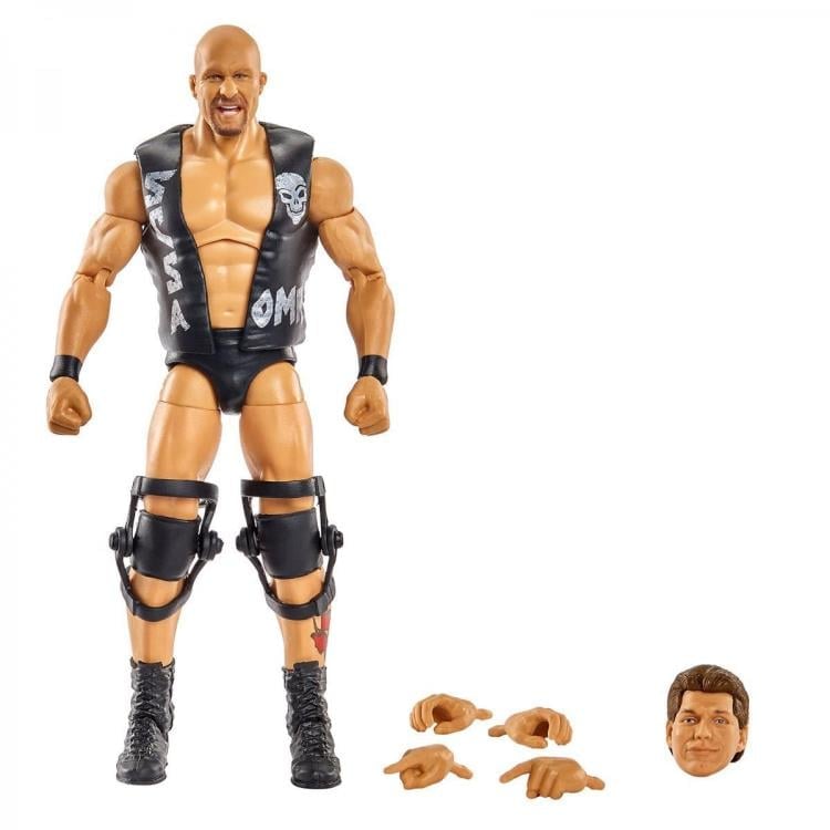 WWE WrestleMania Elite Collection Set of 4 Figures (Vince McMahon BAF)