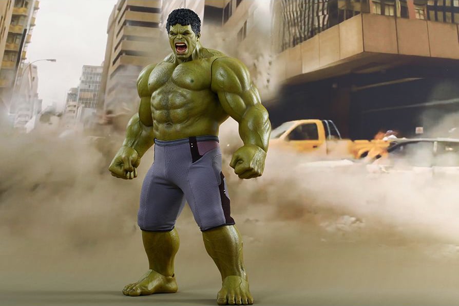 Avengers: Age of Ultron MMS286 Hulk 1/6th Scale Collectible Figure Gallery Image 8