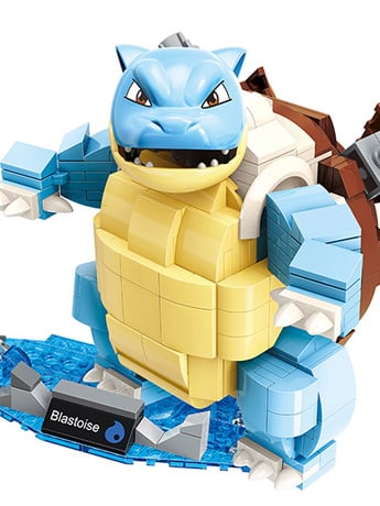 Pokemon Blastoise Qman Building Blocks Toy Set Gallery Image 2