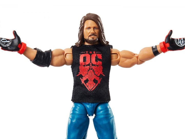 WWE WrestleMania Elite Collection AJ Styles (Vince McMahon BAF) Gallery Image 1