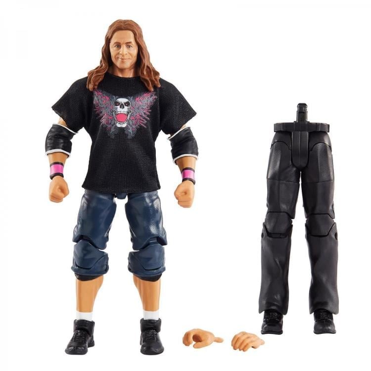 WWE WrestleMania Elite Collection Bret "The Hitman" Hart (Vince McMahon BAF) Gallery Image 6