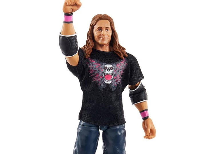 WWE WrestleMania Elite Collection Bret "The Hitman" Hart (Vince McMahon BAF) Gallery Image 1