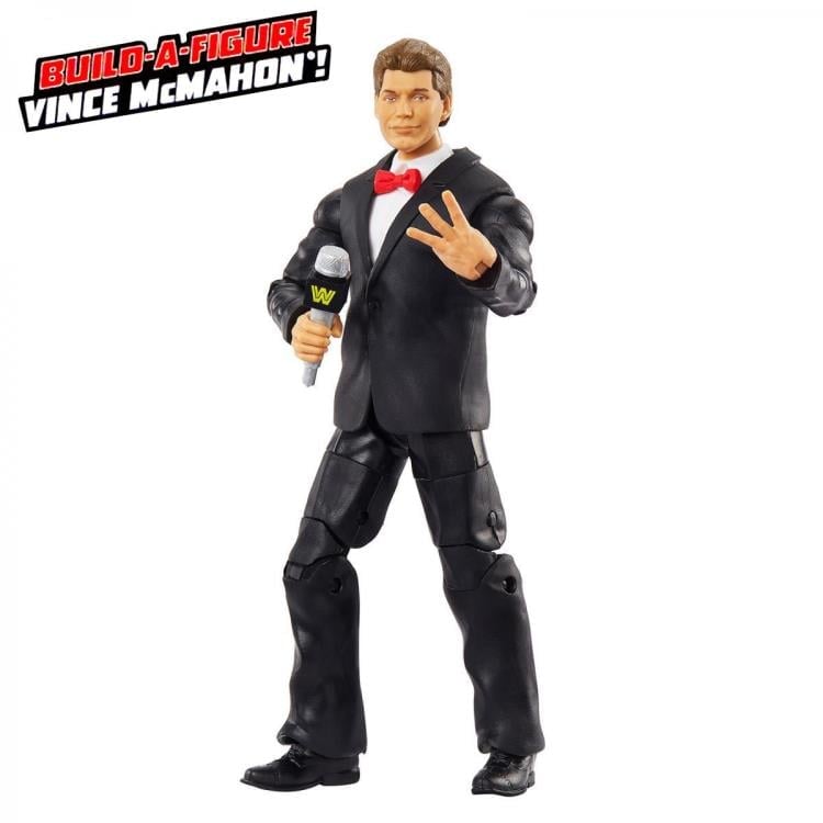 WWE WrestleMania Elite Collection Bret "The Hitman" Hart (Vince McMahon BAF) Gallery Image 9