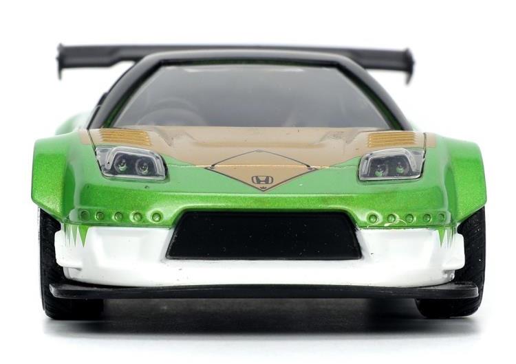 Mighty Morphin Power Rangers Hollywood Rides Die-Cast Green Ranger Nano Figure & 1/32 Scale 2002 Honda NSX Type-R Gallery Image 5
