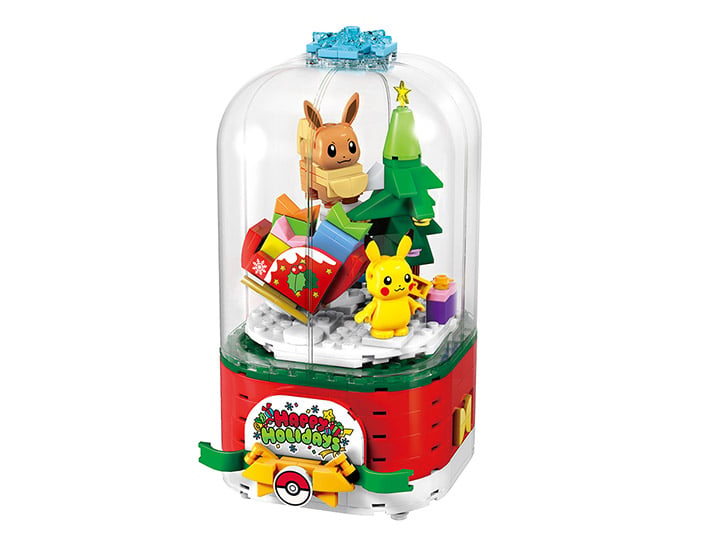Pokemon Music Box Qman Building Blocks Toy Set Gallery Image 1