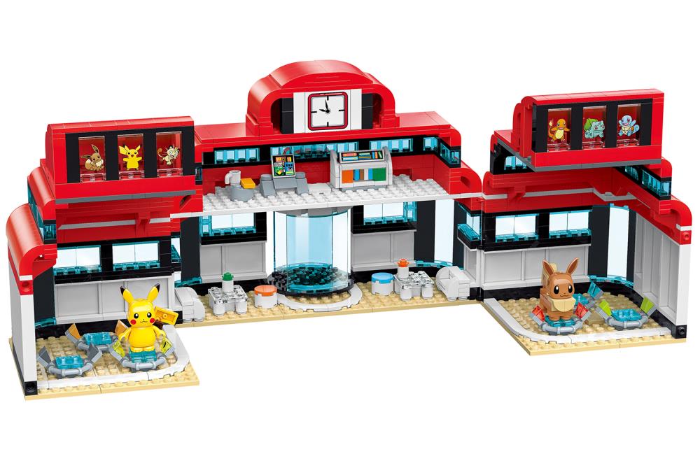 Pokemon Pikachu Pokemon Center Qman Building Blocks Toy Set Gallery Image 5