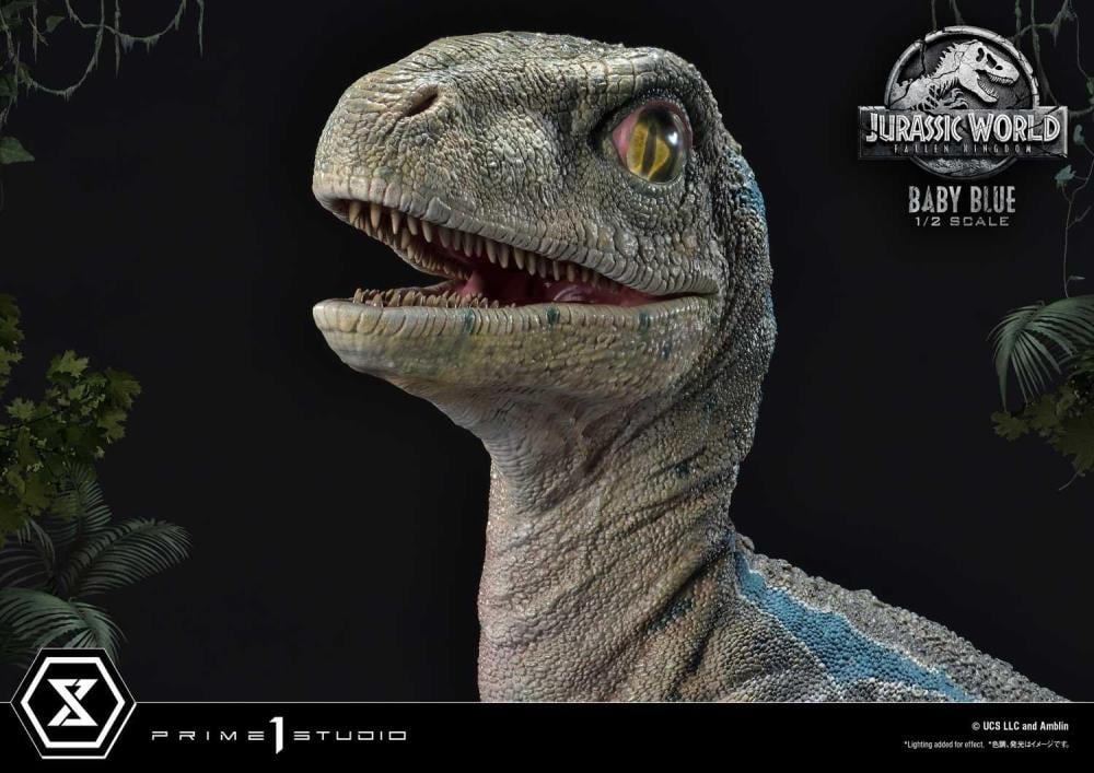Jurassic World Fallen Kingdom Baby Blue 1/2 Scale Statue Gallery Image 22