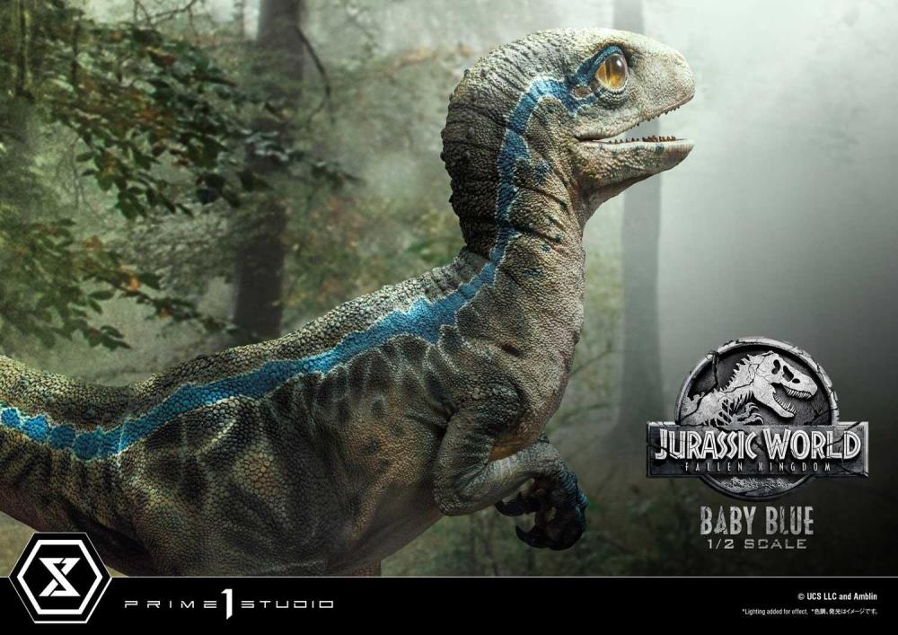 Jurassic World Fallen Kingdom Baby Blue 1/2 Scale Statue Gallery Image 8