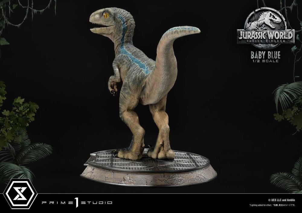 Jurassic World Fallen Kingdom Baby Blue 1/2 Scale Statue Gallery Image 12