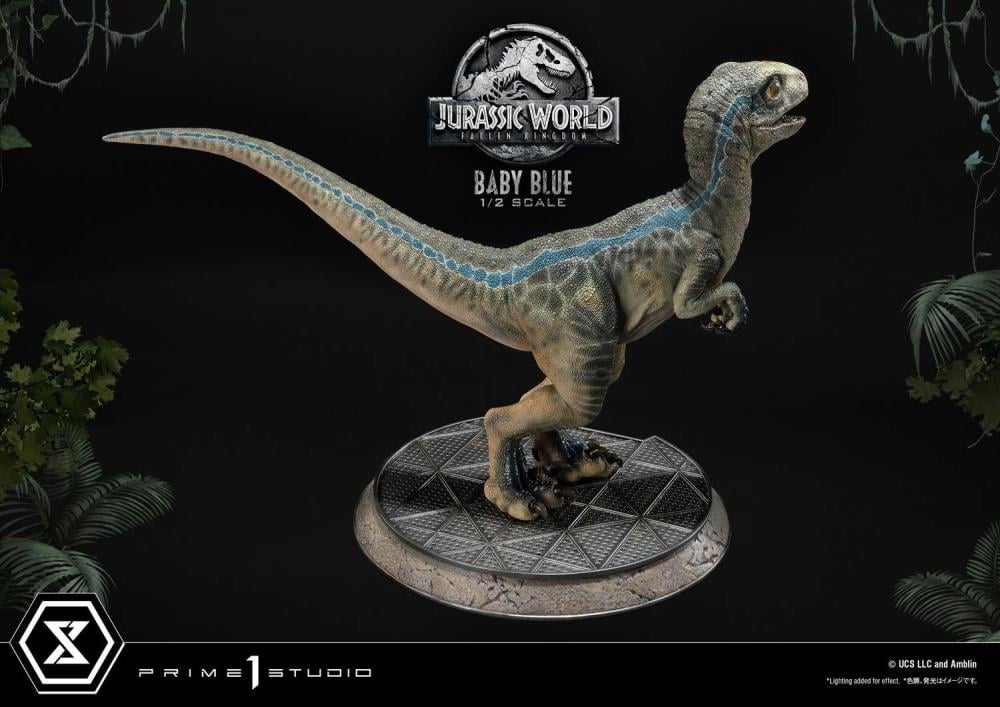 Jurassic World Fallen Kingdom Baby Blue 1/2 Scale Statue Gallery Image 14