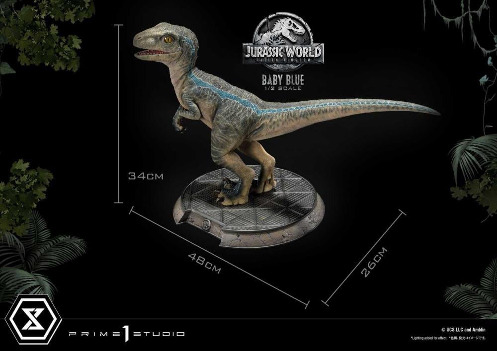 Jurassic World Fallen Kingdom Baby Blue 1/2 Scale Statue Gallery Image 20