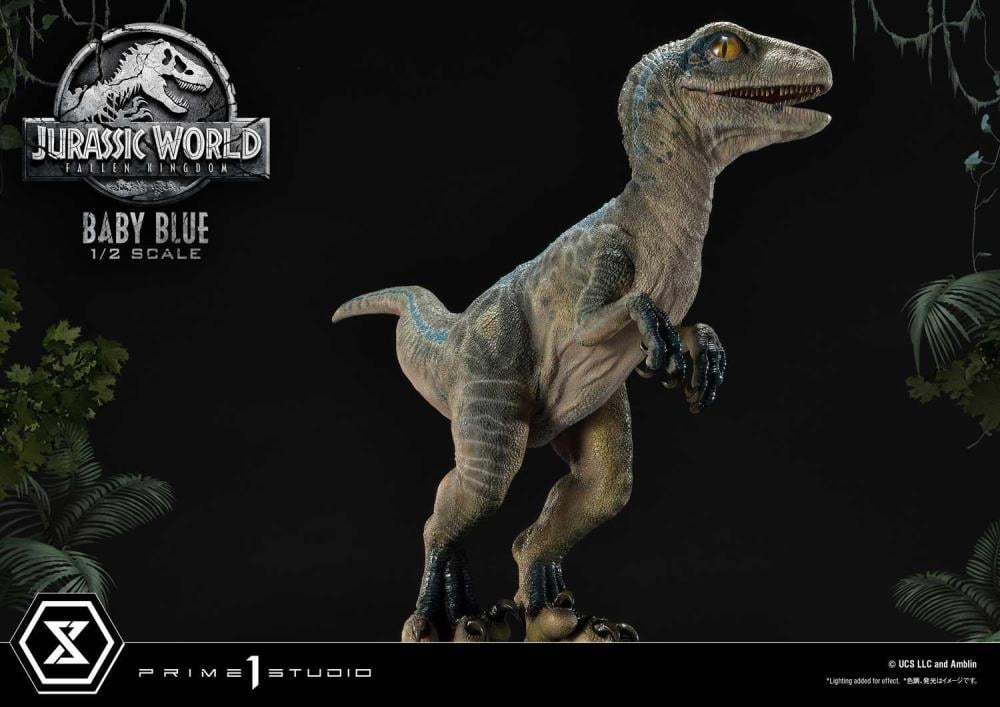 Jurassic World Fallen Kingdom Baby Blue 1/2 Scale Statue Gallery Image 17