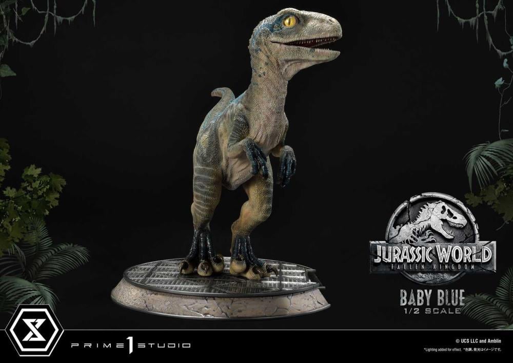 Jurassic World Fallen Kingdom Baby Blue 1/2 Scale Statue Gallery Image 13