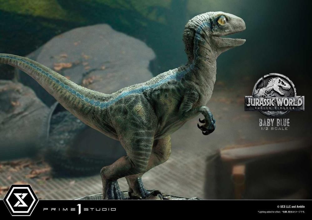 Jurassic World Fallen Kingdom Baby Blue 1/2 Scale Statue Gallery Image 7