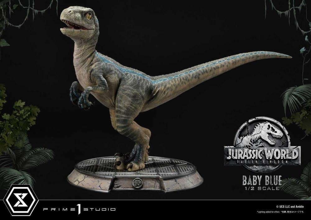 Jurassic World Fallen Kingdom Baby Blue 1/2 Scale Statue Gallery Image 10