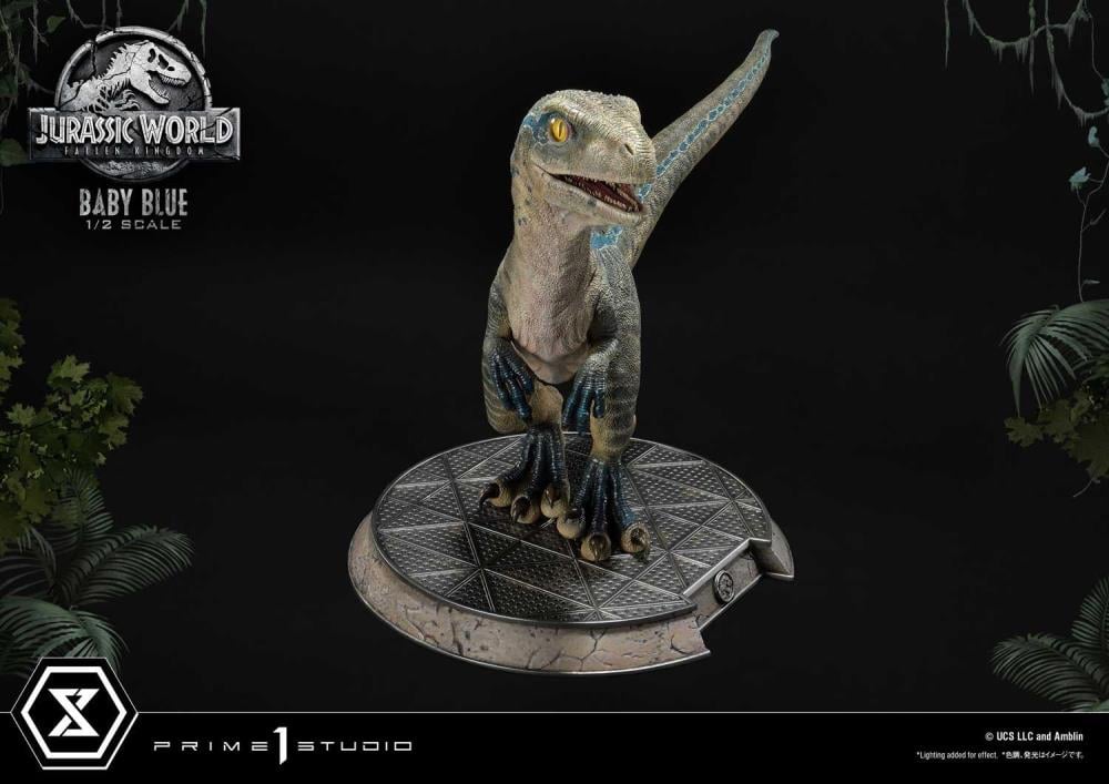 Jurassic World Fallen Kingdom Baby Blue 1/2 Scale Statue Gallery Image 11