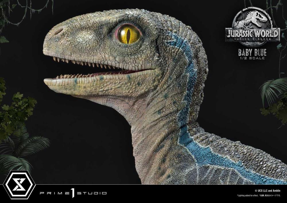 Jurassic World Fallen Kingdom Baby Blue 1/2 Scale Statue Gallery Image 23
