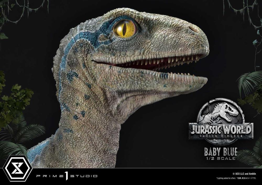 Jurassic World Fallen Kingdom Baby Blue 1/2 Scale Statue Gallery Image 21