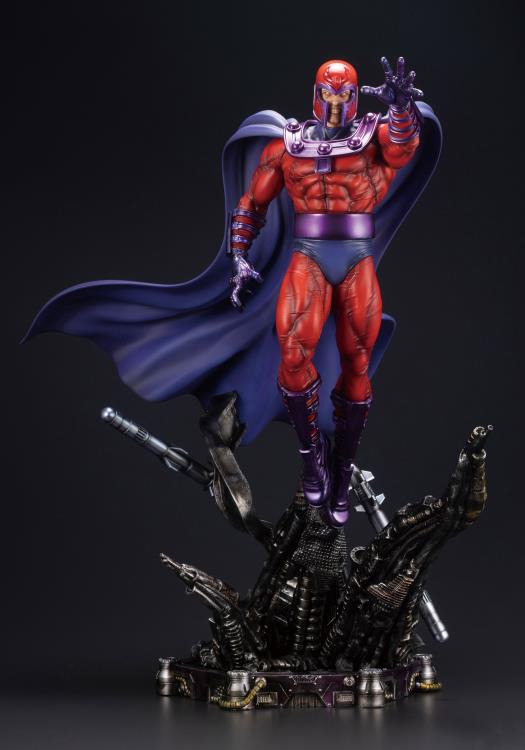 Marvel Universe Magneto Fine Art Statue Gallery Image 3