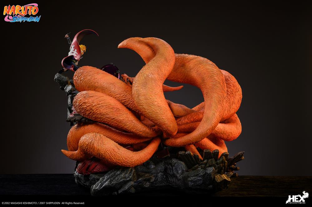 Naruto: Shippuden Battle of Destiny: Namikaze Minato vs. Kurama Limited Edition Ultimate Diorama Statue Gallery Image 8